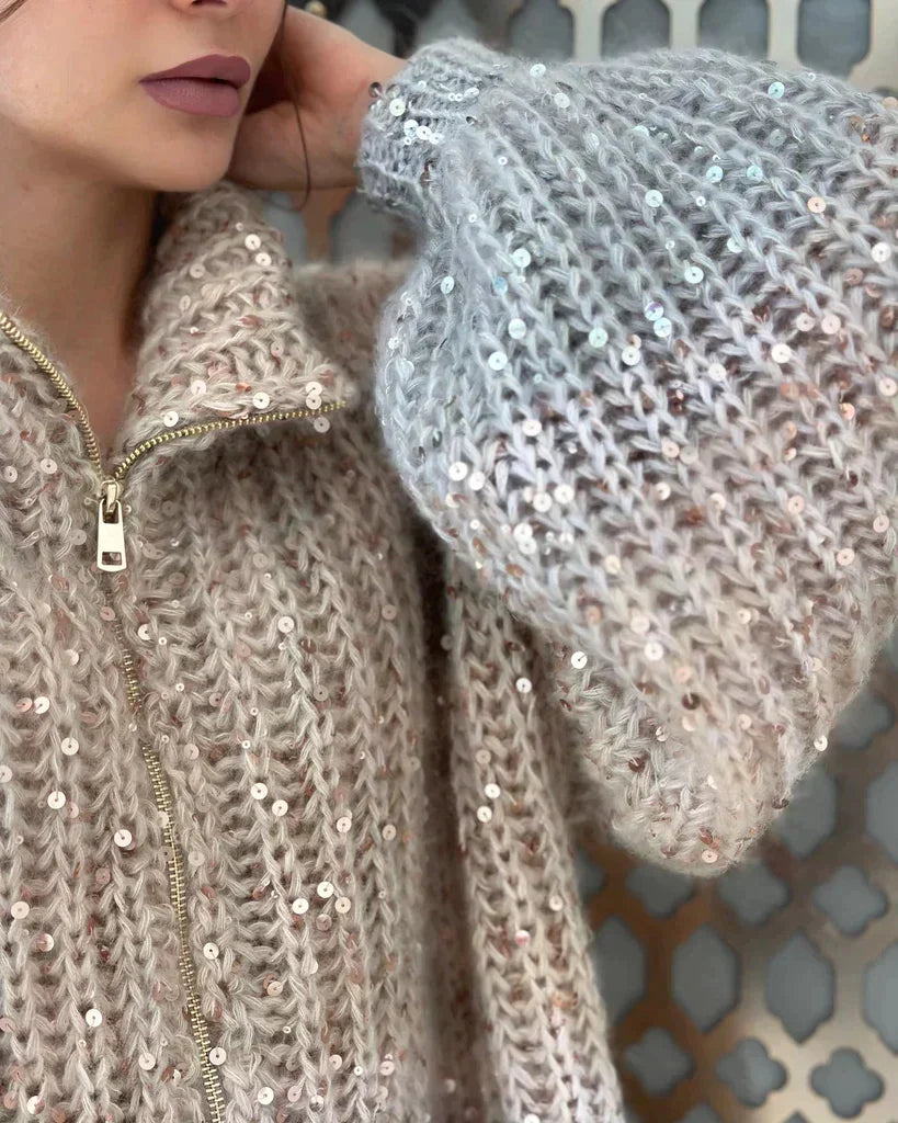 Clara - Pull à paillettes Angelic pour femmes